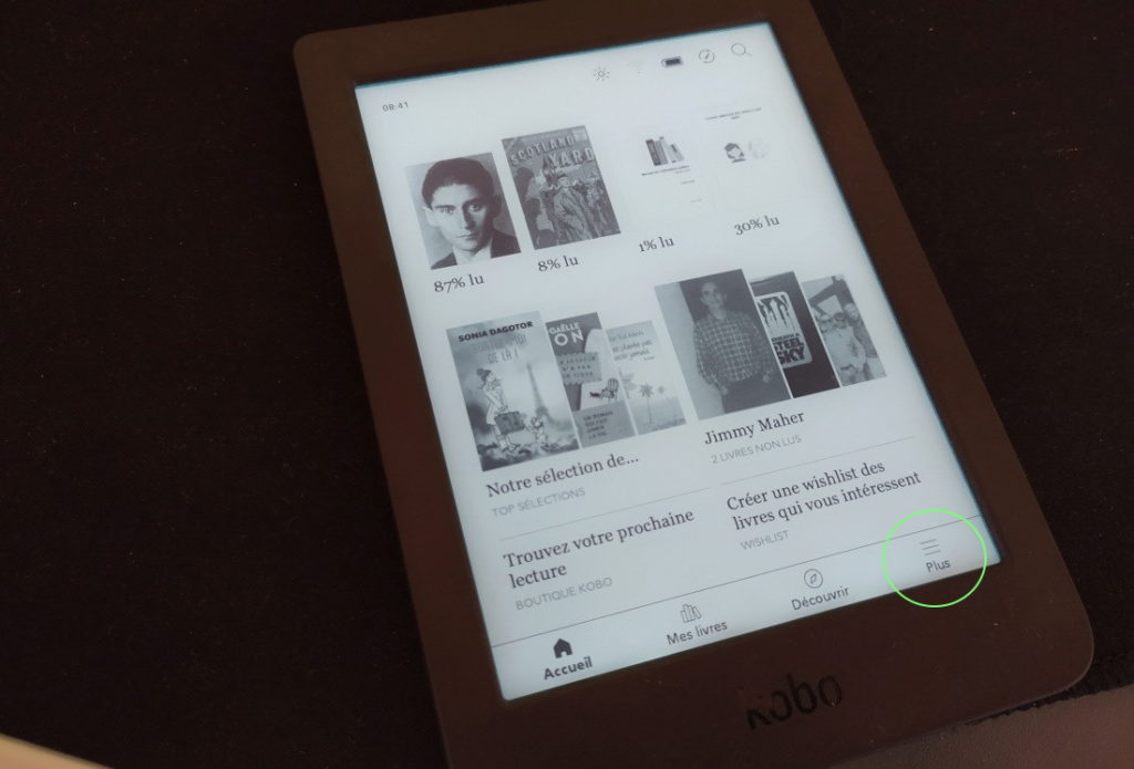Comment utiliser Pocket avec une liseuse Kobo