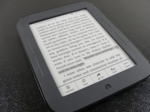 Le Nook Simple Touch