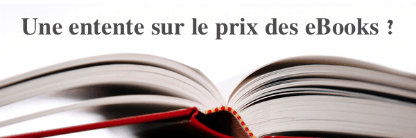 Une entente sur le prix des livres numériques existerait aux USA