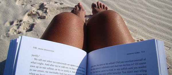 Livre sur la plage