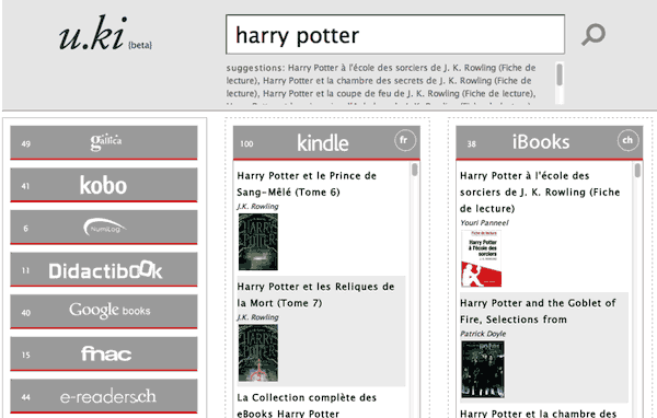 u.ki : harry potter en ebook