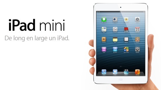 l'iPad Mini chez Apple