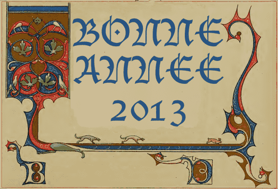 bonne année 2013