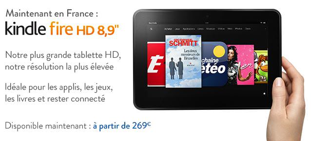 étoffe sa gamme Kindle Fire avec une tablette 8,9 WiFi/4G - Le  Monde Informatique