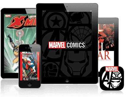 marvel comics application