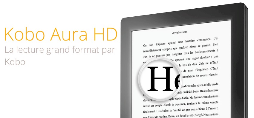 kobo aura hd test complet