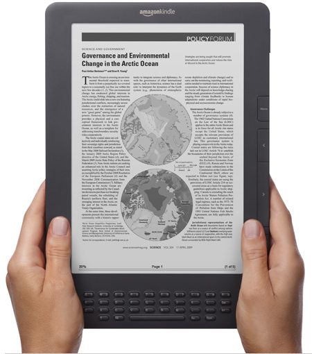 Kindle DX sorti en juin 2009 : un possible renouvellement en 2014 ?