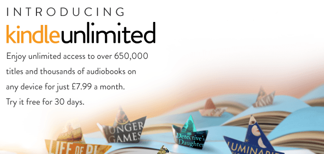 kindle unlimited uk