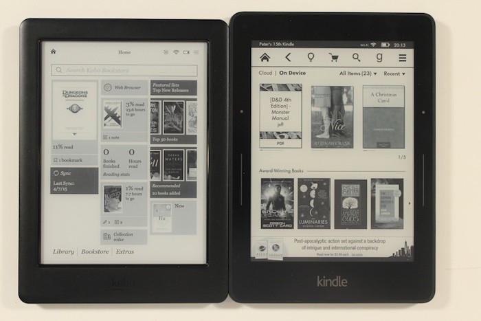 kobo-glo-hd-contre-kindle-voyage