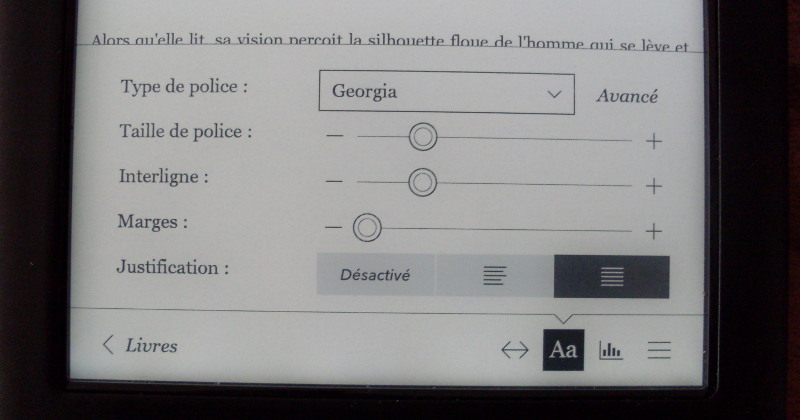 Kobo-Glo-HD-option-polices