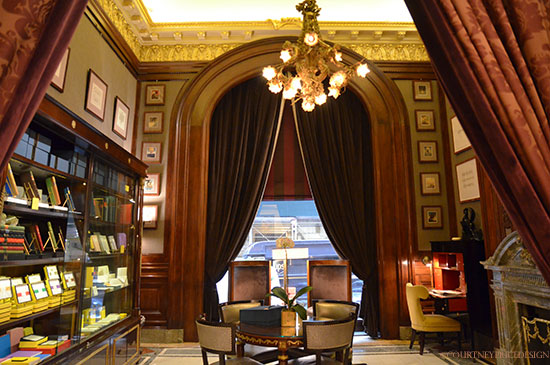 Librairie Thornwillow dans l'hôtel St. Regis à New York