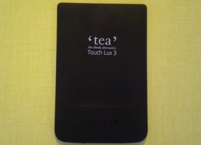 Liseuse Tea Touch Lux 3 : dos