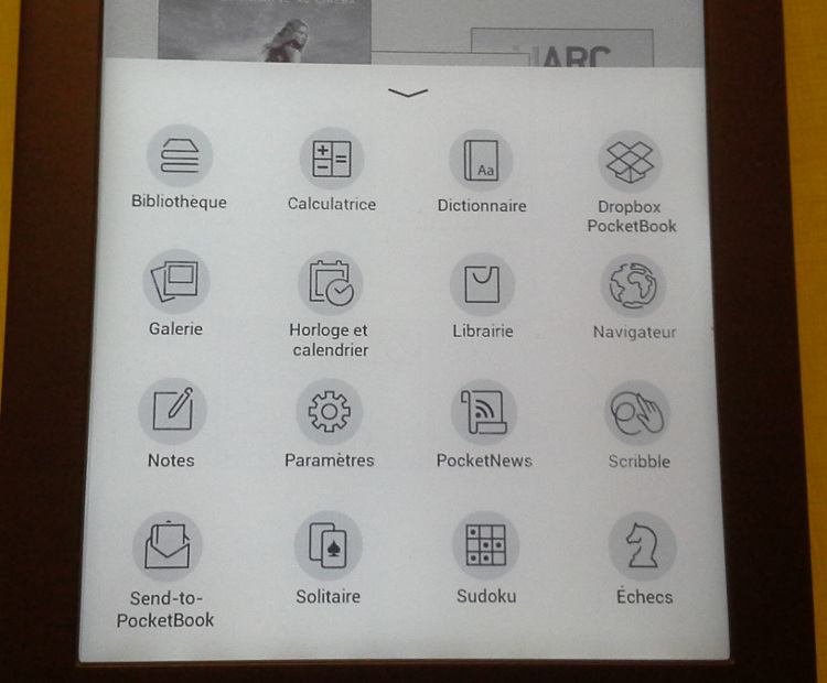 Liseuse Tea Touch Lux 3 : options et fonctionnalités