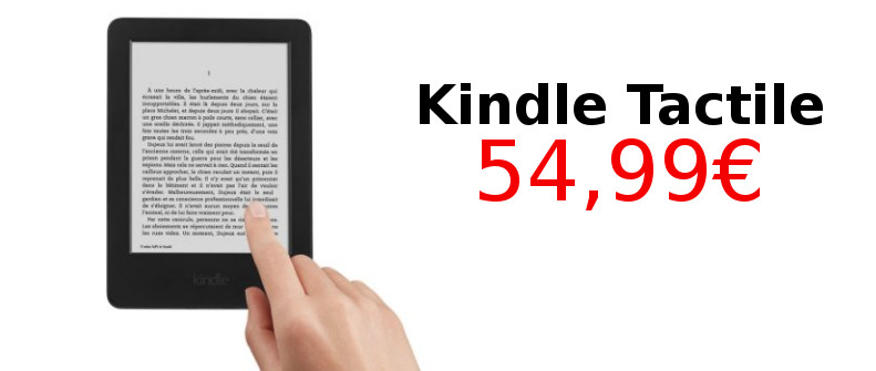 Promotion sur la liseuse Kindle