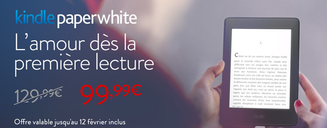 Kindle Paperwhite en promotion