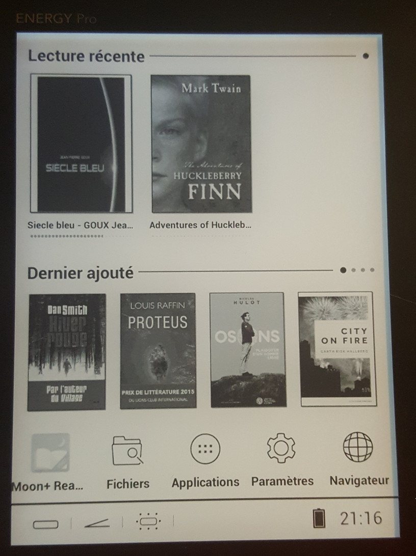 nergy sistem eReader Pro HD