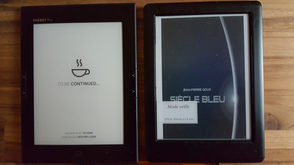 nergy sistem eReader Pro HD et Kobo Glo HD