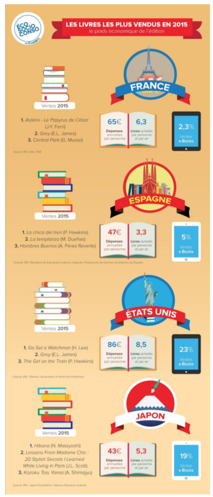 infographie budget livre france