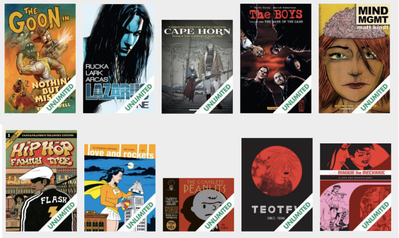 ComiXology unlimited