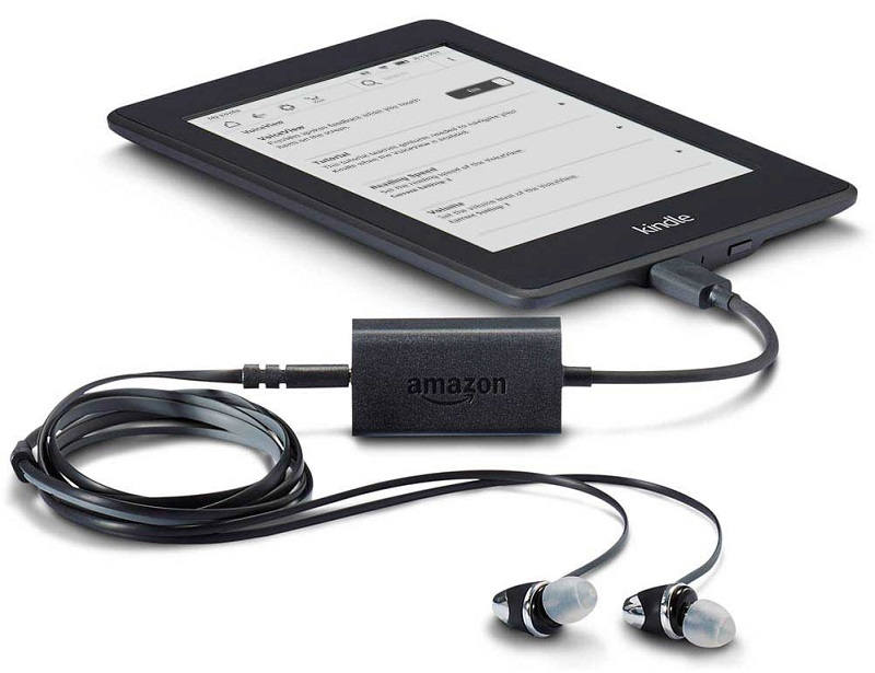 Kindle Audio Adapter :  ouvre ses liseuses aux aveugles