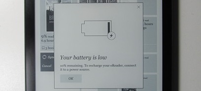 Kobo aura one problème de batterie