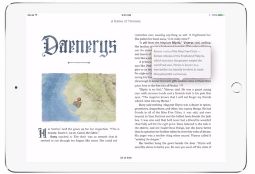 game of thrones ibooks