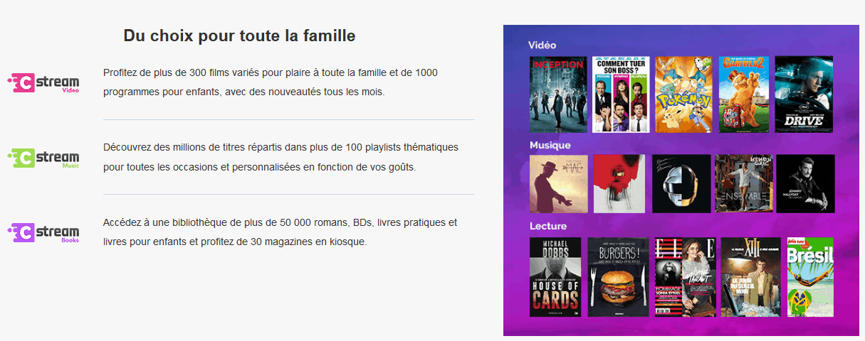 cstream offre contenus cdiscount