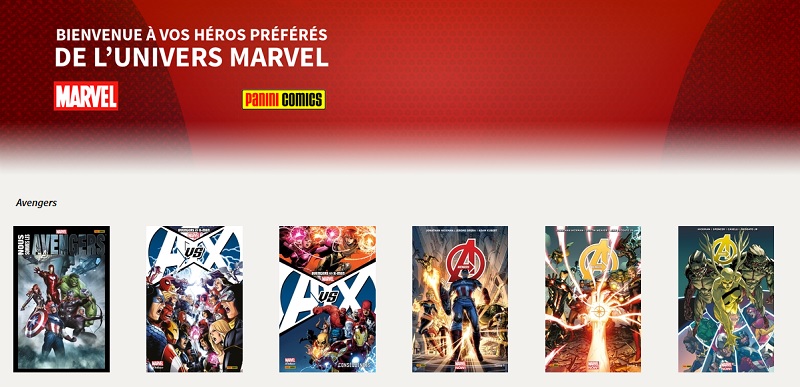 Marvel chez Sequencity