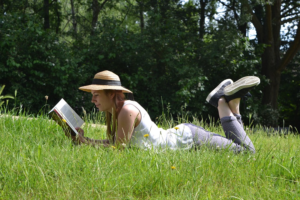 lecture nature femme livre