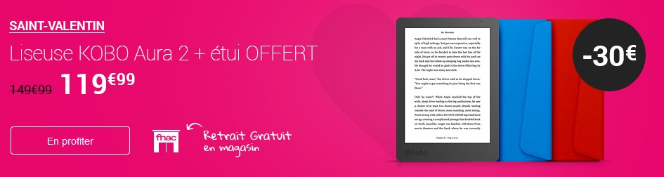 kobo aura 2 etui gratuit