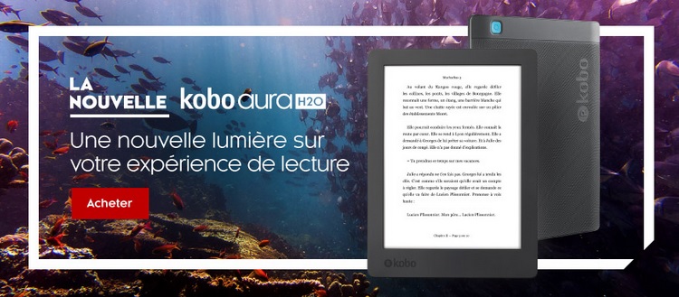 Kobo aura H2O 2017