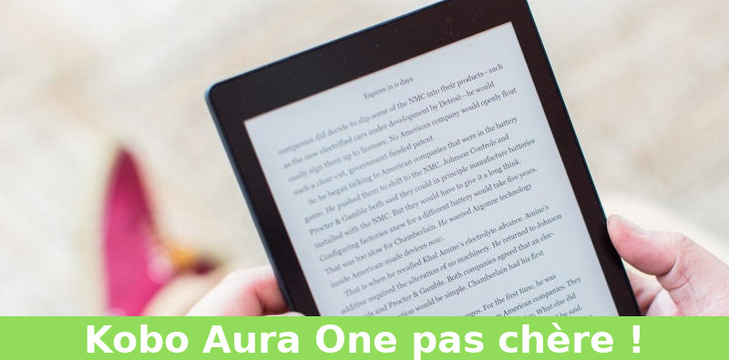 kobo aura one amazon pas chère