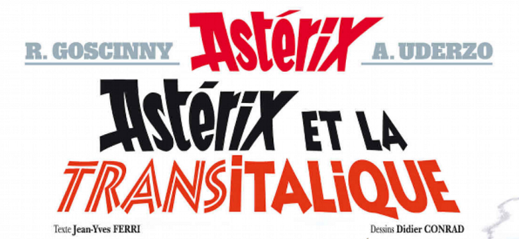 astérix et la transitalique