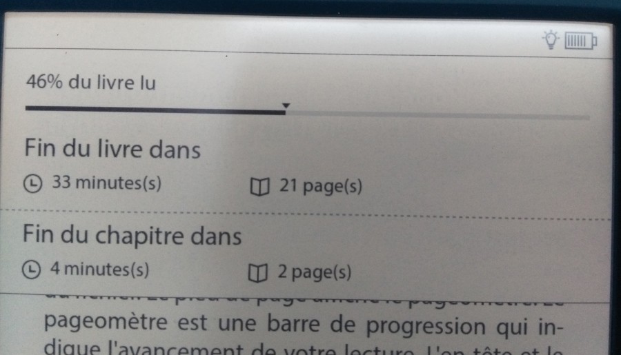 avancement dans un livre nolim