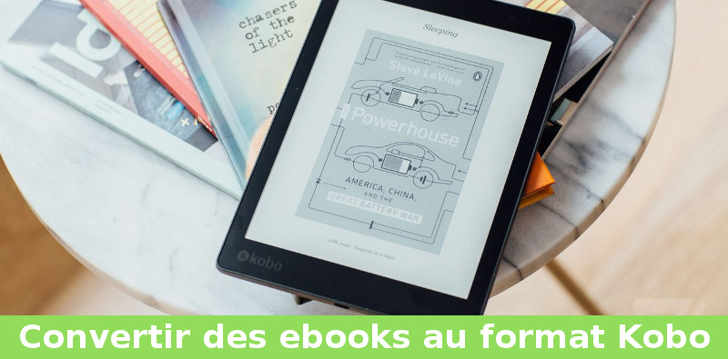 convertir ebook kobo