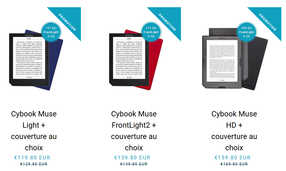 Soldes Cybook Bookeen 2018