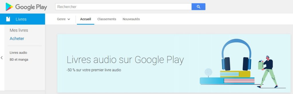 Google livre audio