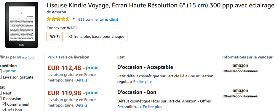 kindle voyage occasion