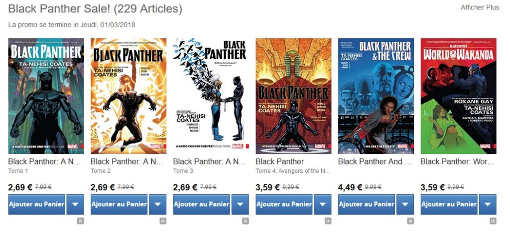 Promo téléchargement black panther