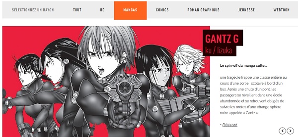 gantz g chez izneo