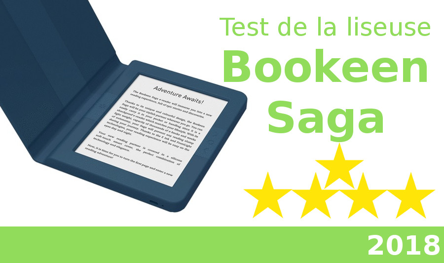 test liseuse bookeen saga