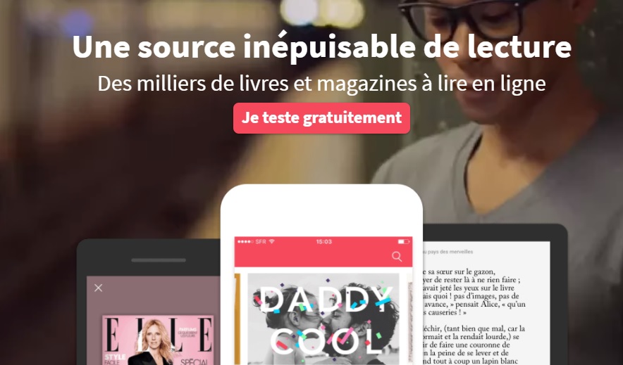 accueil du site youboox