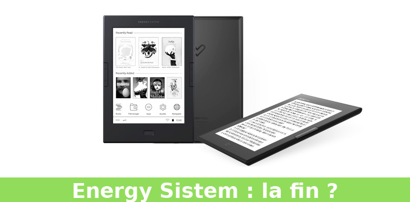 Fin des liseuses Energy Sistem ?