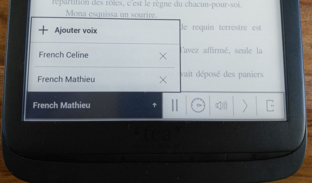 text to speech police ebook inkpad 3 liseuse tea pocketbook