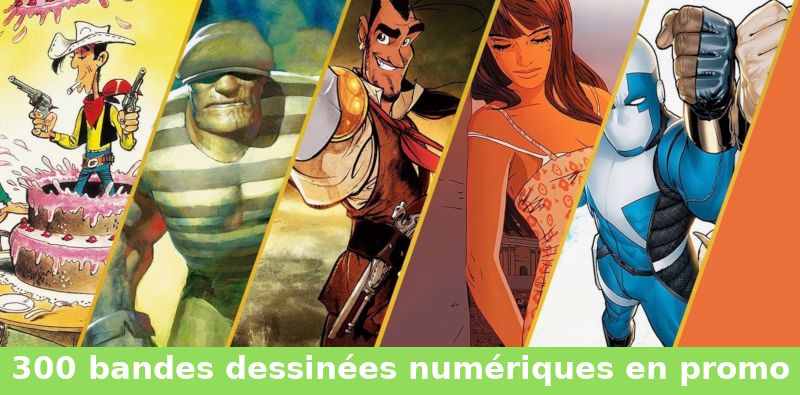 300 bandes dessinées en promotion