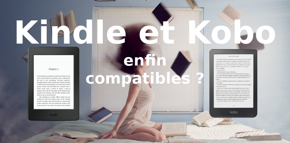 kindle kobo compatible transfert ebook