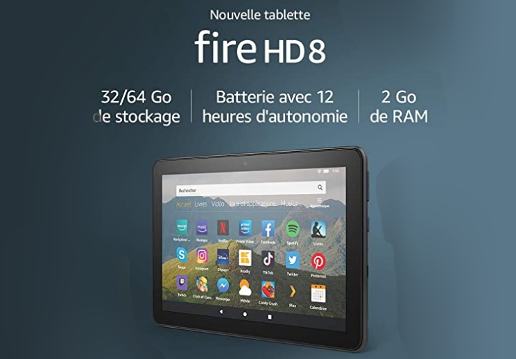 tablette dire hd 8 2020