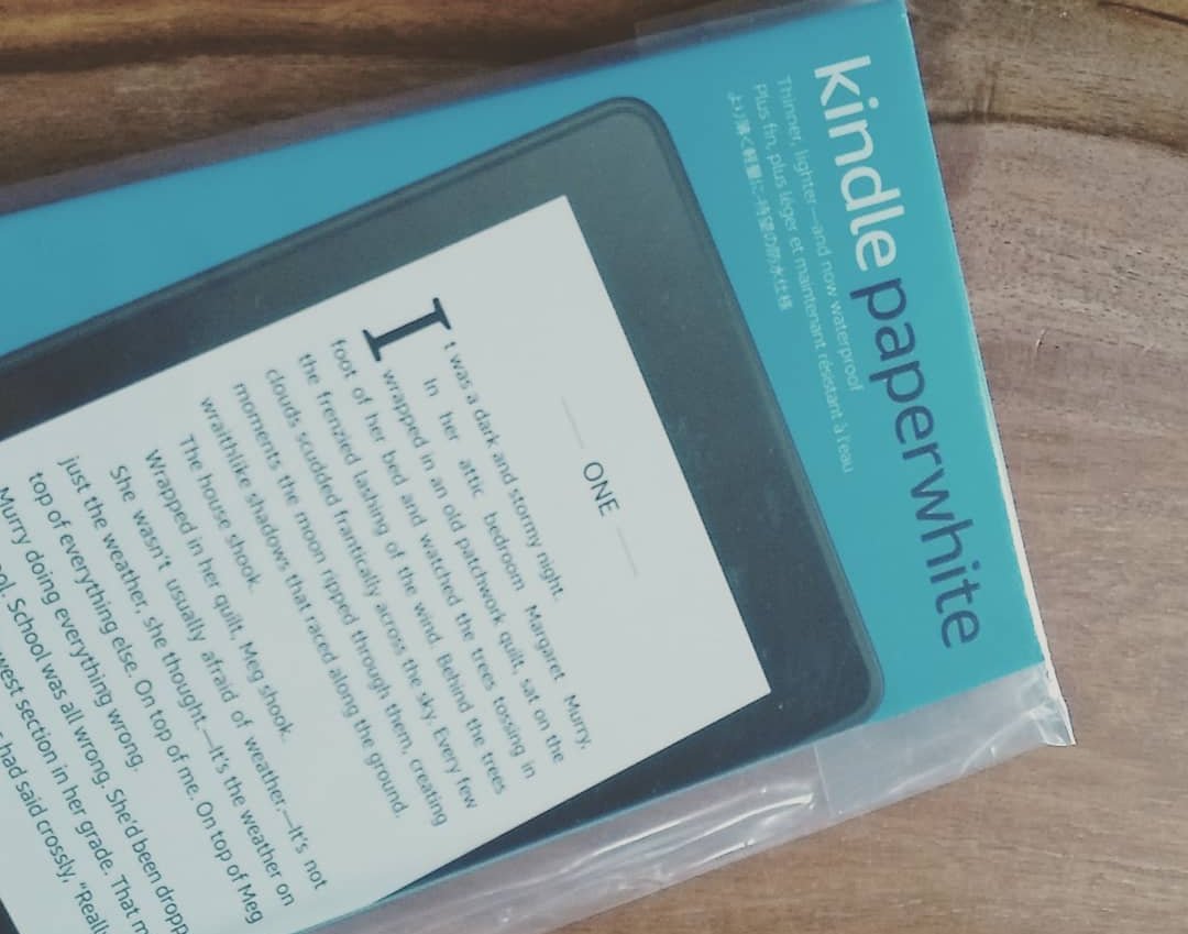 emballage nouvelle liseuse kindle paperwhite 2018