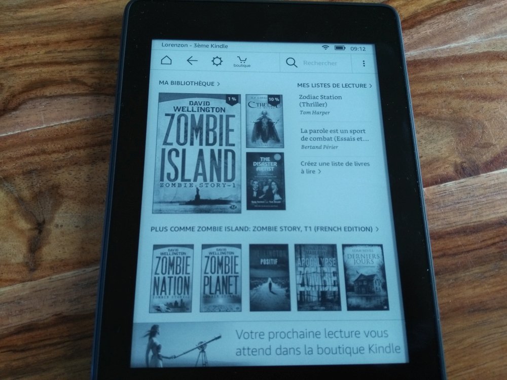Test  Kindle (2019) : une liseuse incontournable qui ne se démode pas  - Les Numériques