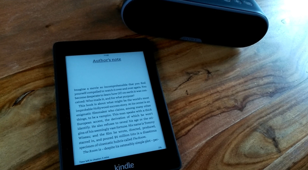 synthèse vocale kindle paperwhite